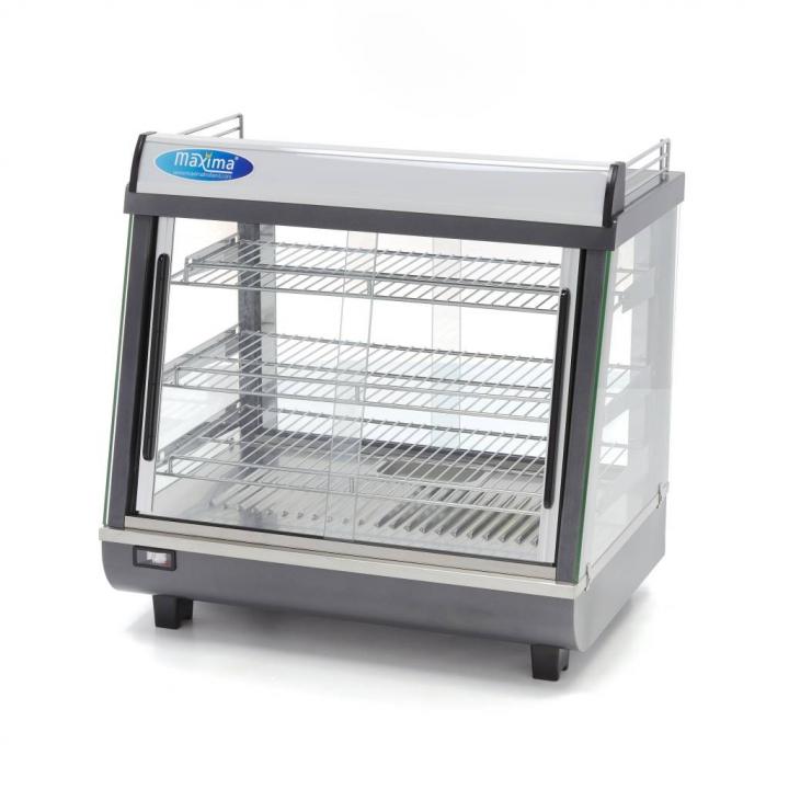 Vitrina calda 3 rafturi, capacitate 96litri