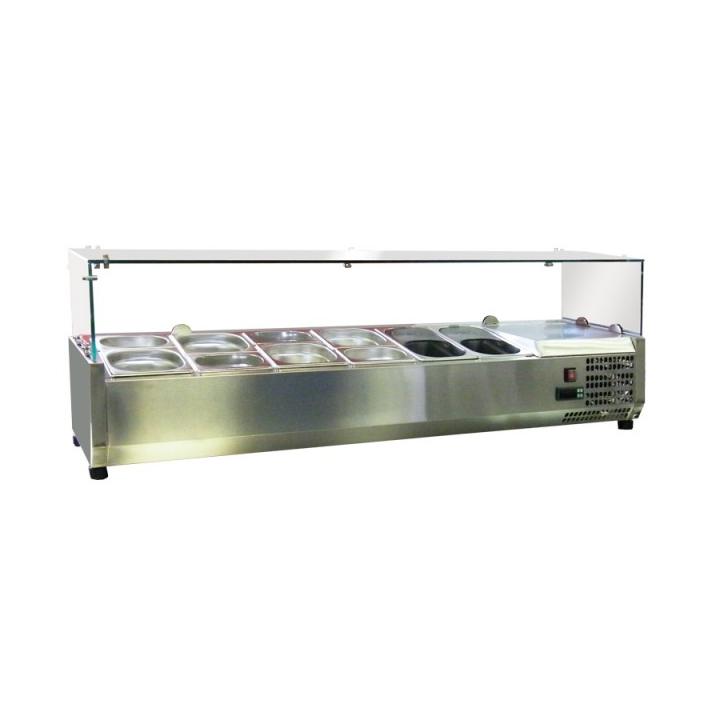 Vitrina frigorifica ingrediente pizza/salate ESL-3861