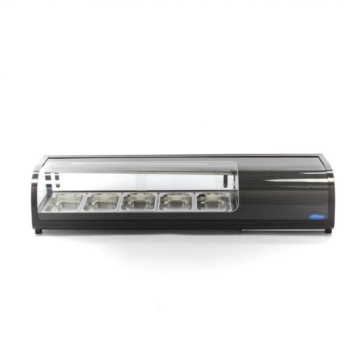 Vitrina sushi/tapas 5 x 1/3 GN