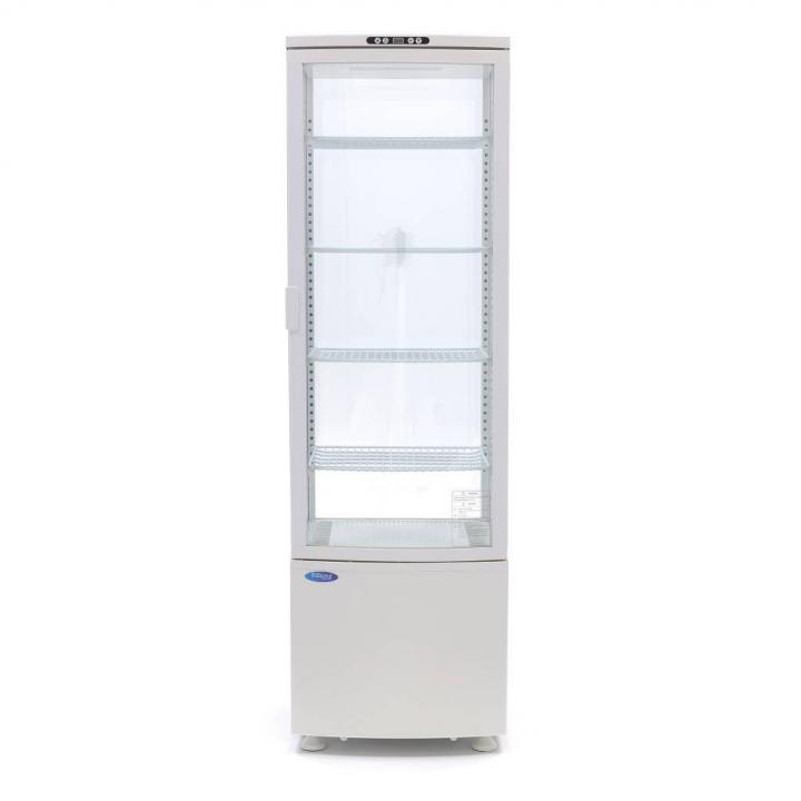 Vitrina rece prezentare Maxima 235L White, 250w