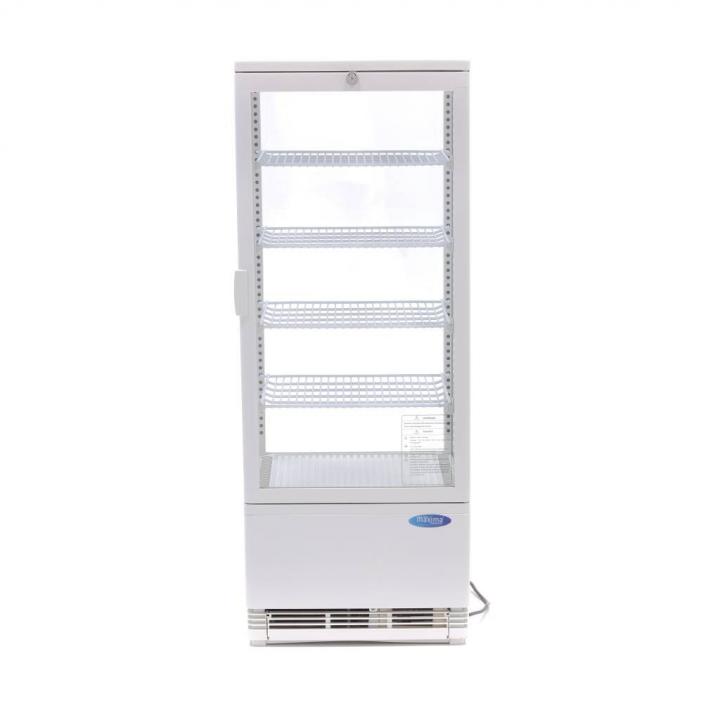 Vitrina rece prezentare Maxima 98L White, 180w