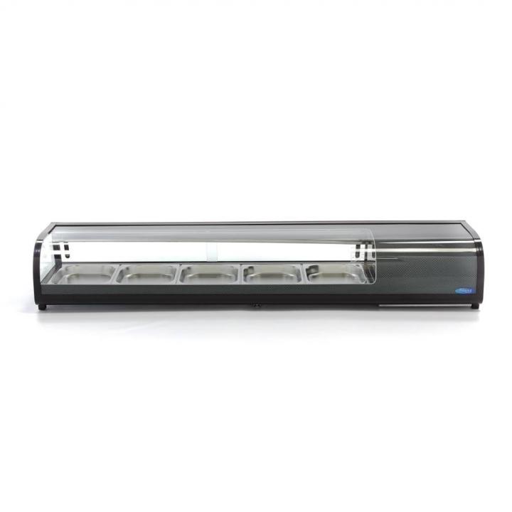 Vitrina sushi/tapas 8 x 1/3 GN sau 5 x 1/2 GN
