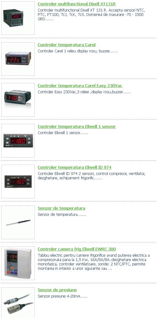 Controlere de temperatura