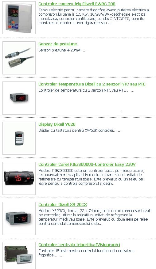 Controlere de temperatura