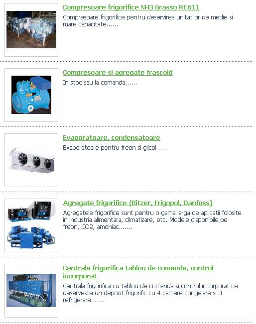Echipamente frigorifice