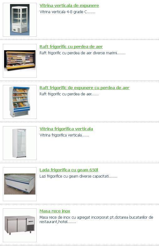 Mobilier Frigorific