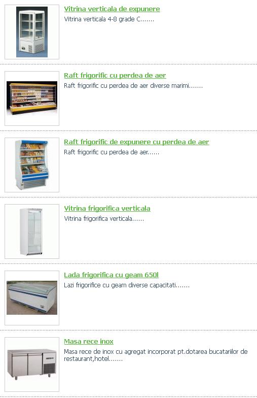 Mobilier Frigorific