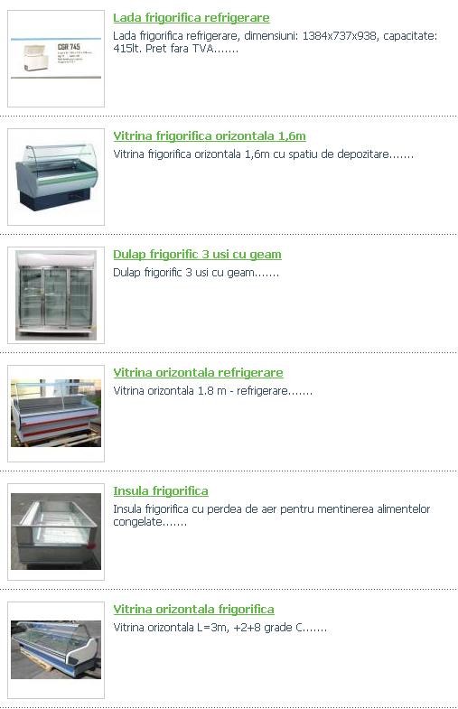 Mobilier Frigorific