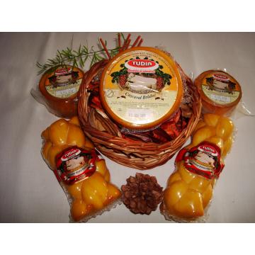 Cascaval afumat Bradut 400 gr.