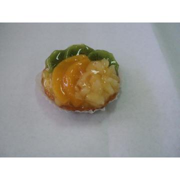 Tarta cu kiwi ananas si piersica