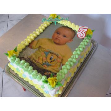 Tort foto comestibila