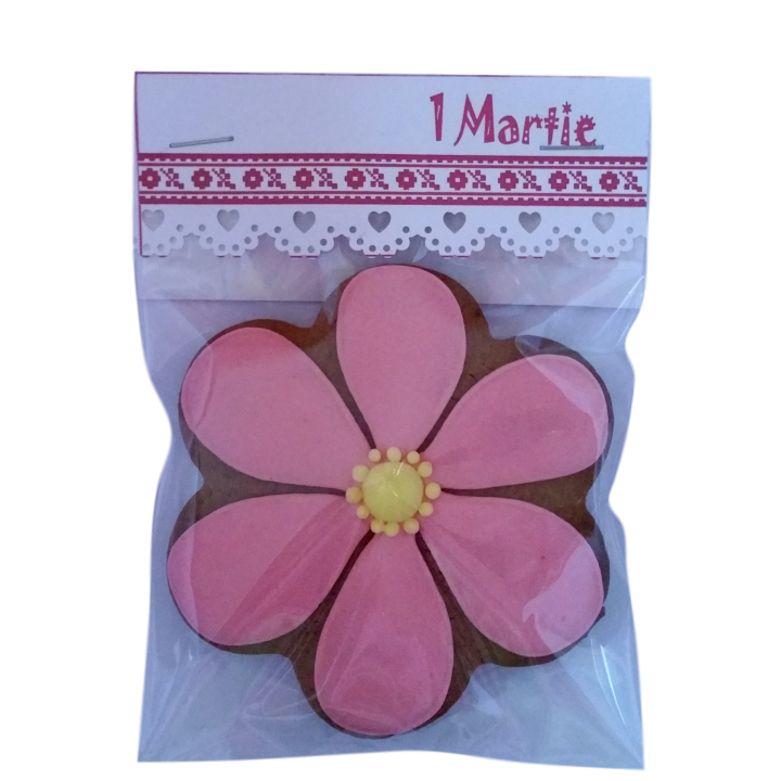 Martisor floare royal icing