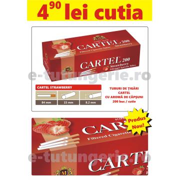 Tuburi de tigari - Cartel Strawberry 200