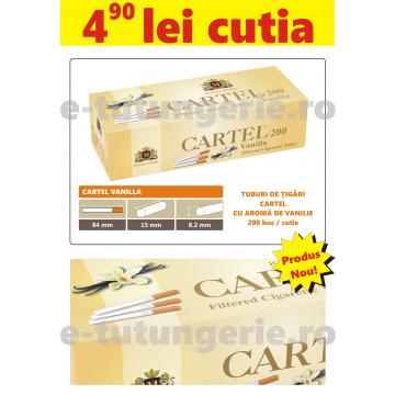 Tuburi tigari Cartel Vanilla