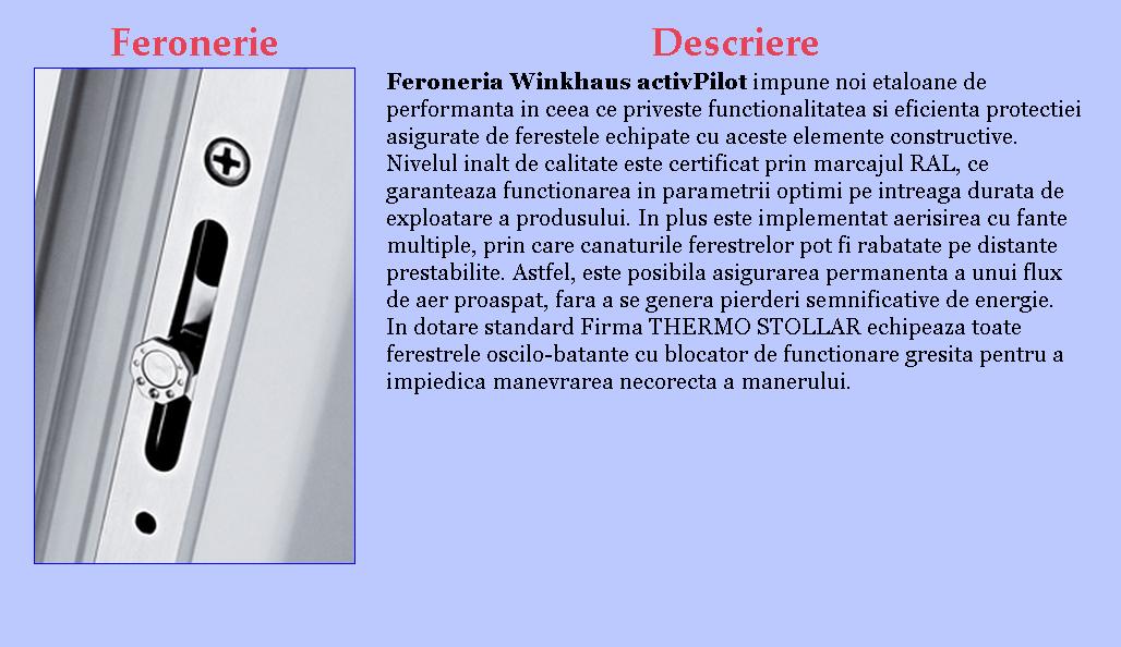 Termopane pvc 5 camere optimal