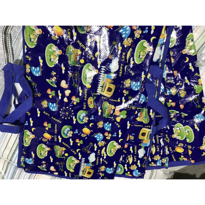 Geanta rafie policromie