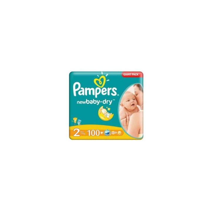 Scutece copii Pampers 2 (100 buc.)