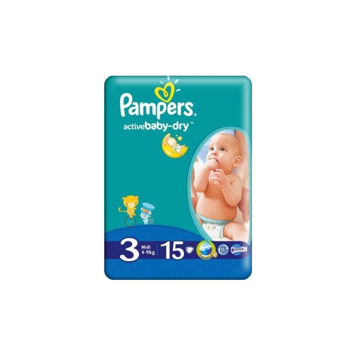 Scutece copii Pampers mini 3 (15 buc.)