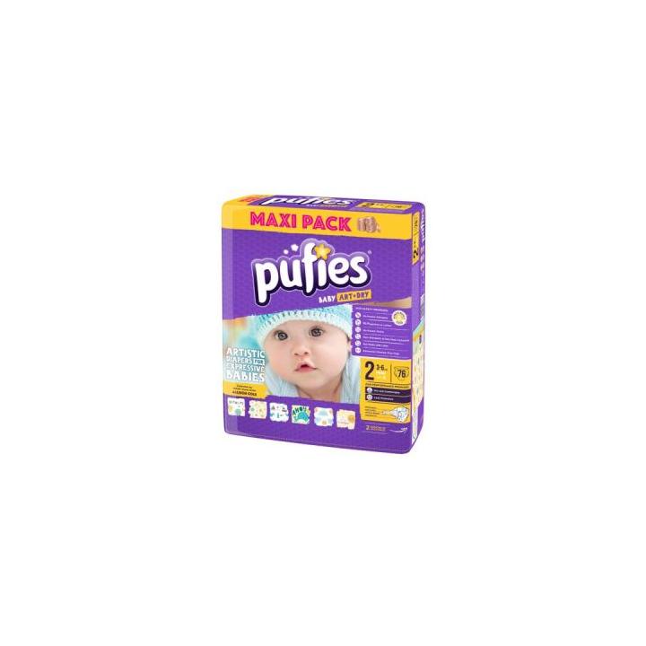Scutece copii Pufies 2 (76 buc.)