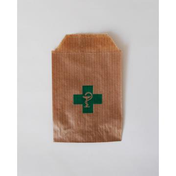 Punga hartie natur farmacie 6 x 9, 100 bucati