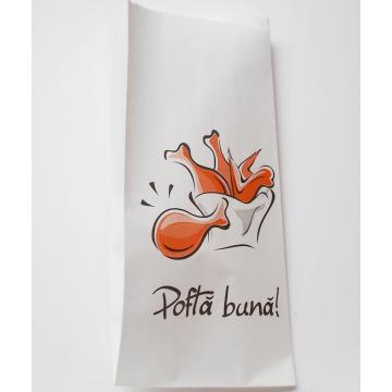 Punga hartie rotiserie 11 x 8 x 27, 100 bucati