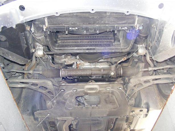 Scuturi metalice BMW