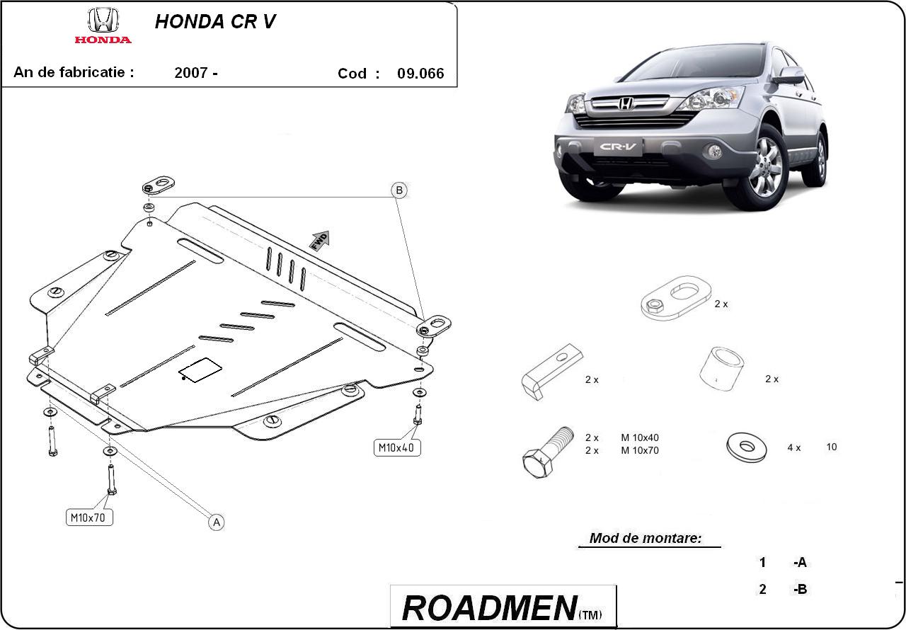 Scuturi metalice Honda
