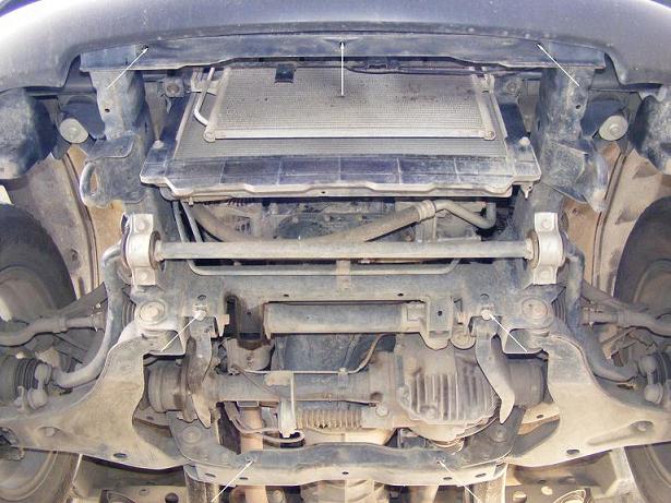 Scuturi metalice Mitsubishi
