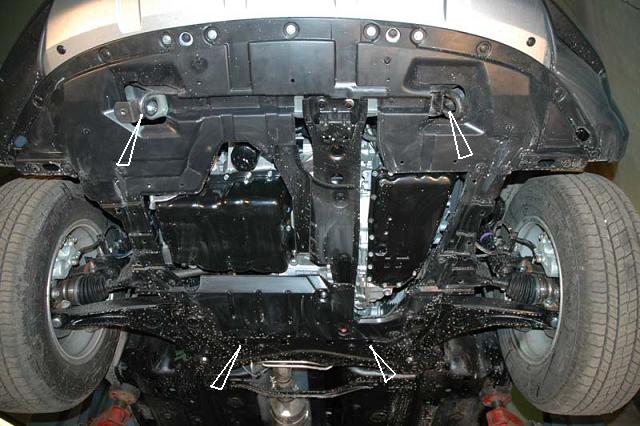Scuturi metalice Mitsubishi