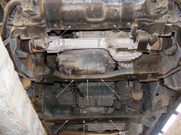 Scuturi metalice Nissan