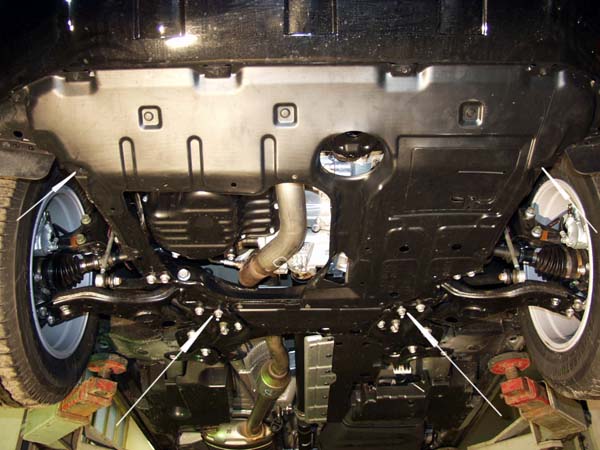 Scuturi metalice Toyota