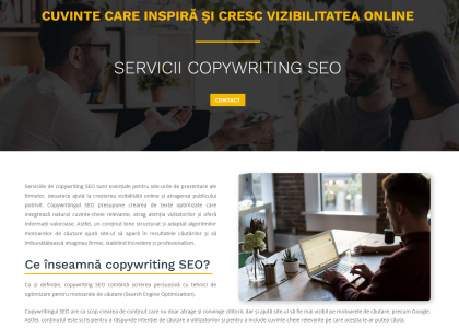 Copywriting SEO – Conținut care atrage și convertește
