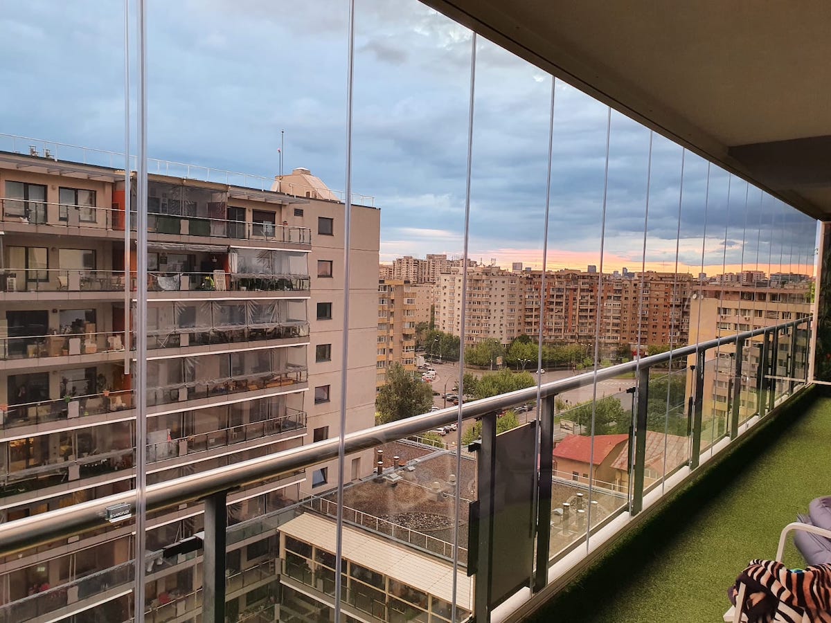 Sticlă glisantă terasă & balcon