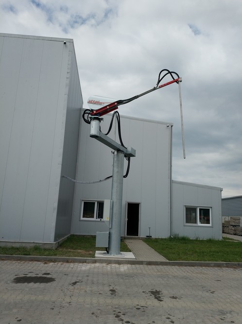 Sonda automata pentru prelevare probe cereale din remorci si camioane