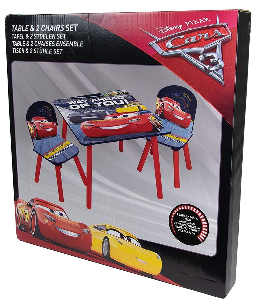 Set masuta si 2 scaunele Cars - Way ahead of you!