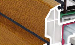Profile tamplarie PVC colorate cu folii decorative
