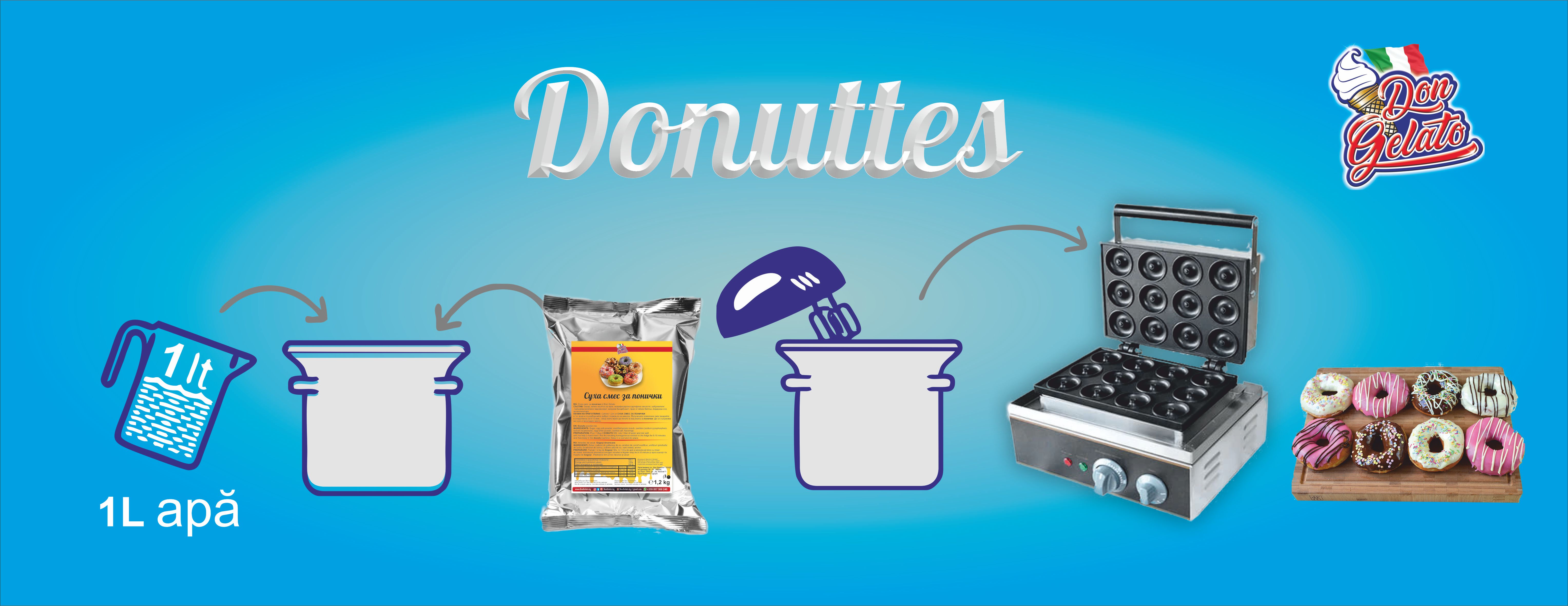 PreMix Gogosi Premium *** Donuttes