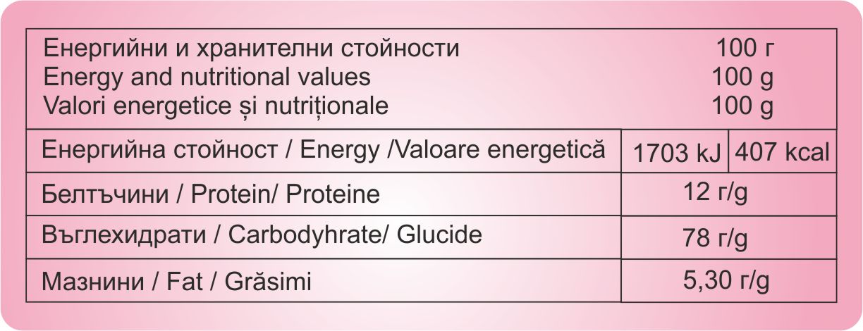 Praf de înghețată Căpşuni (1300g / 5 L Lapte)*Mix praf pentru îngheța