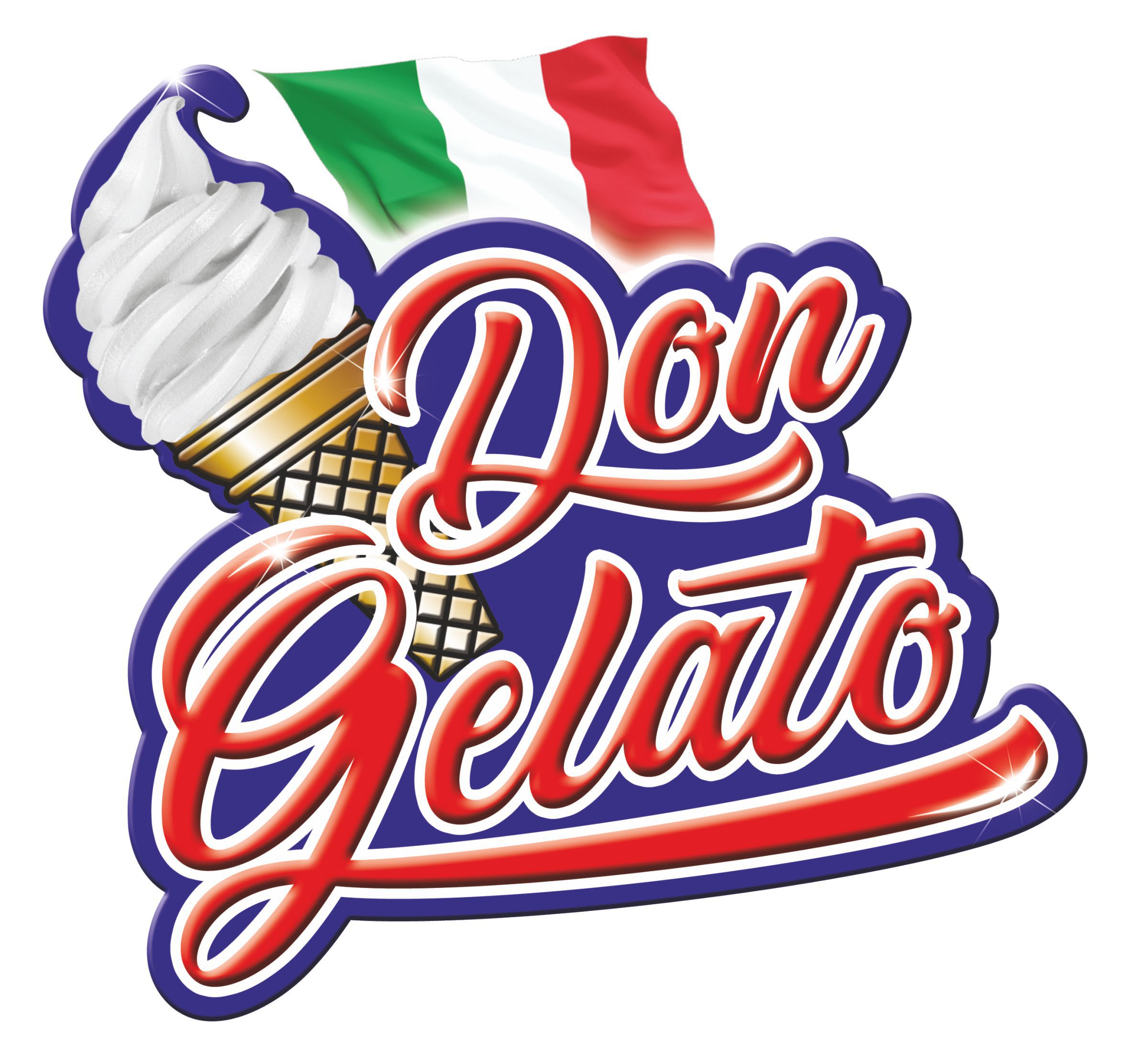 Praf de înghețată Ciocolată * (1300g / 5 L Lapte) * Mix de înghețată