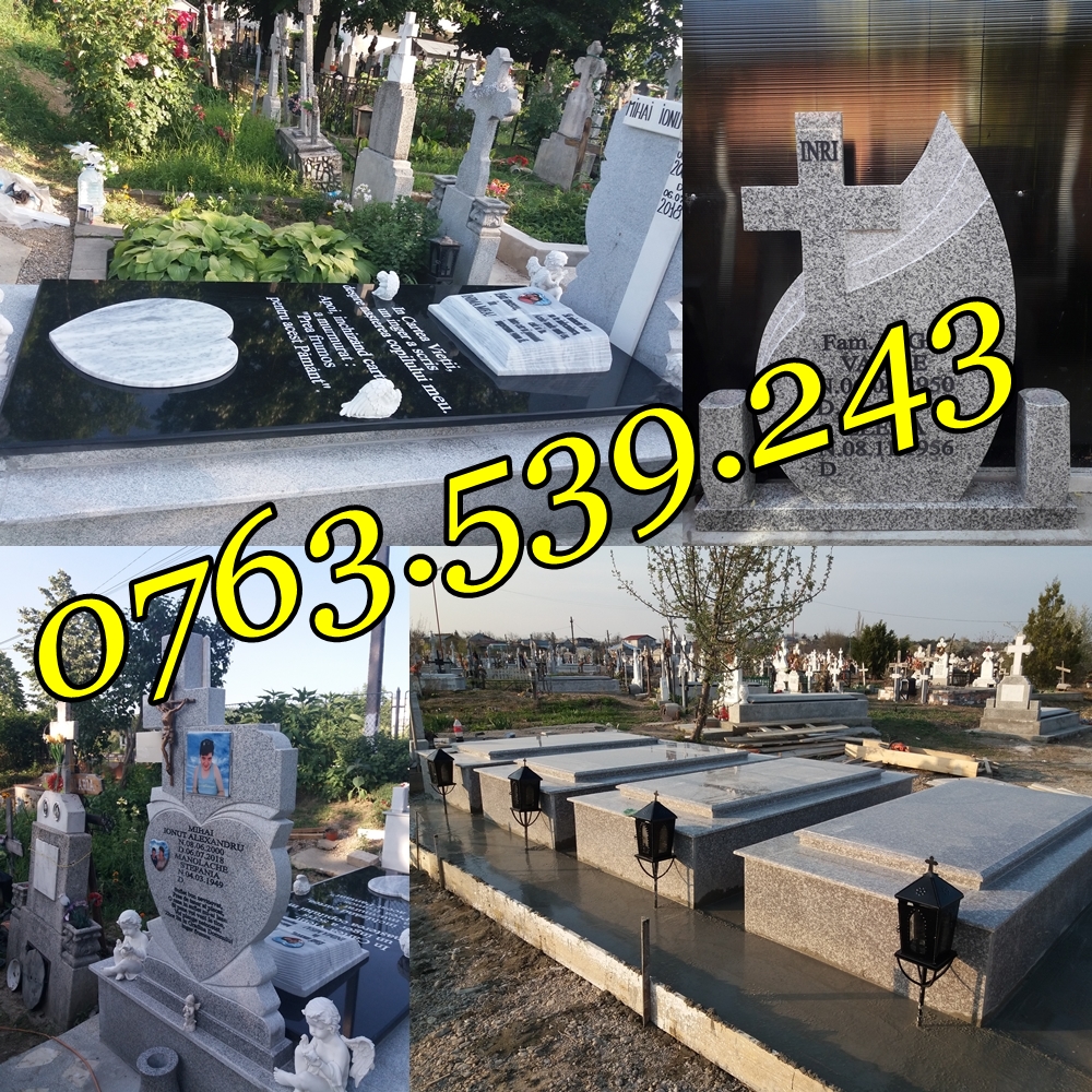 Cavouri Cruci Monumente Funerare Placari Granit Ieftine