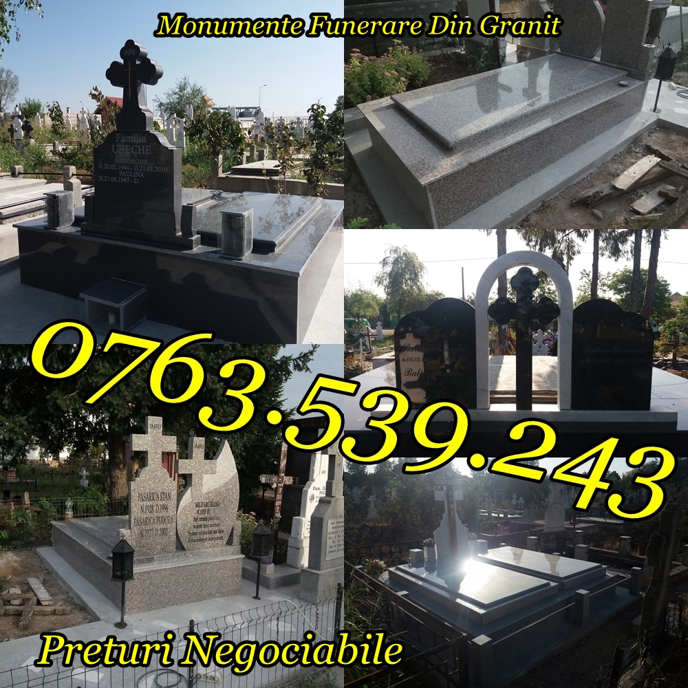 Amenajari Morminte Lucrari Funerare Cavouri Granit Marmura Ieftin