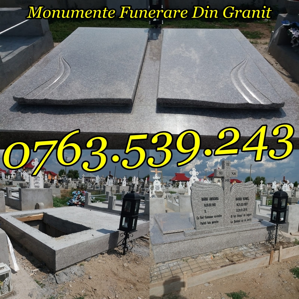 Amenajari Morminte Lucrari Funerare Cavouri Granit Marmura Ieftin