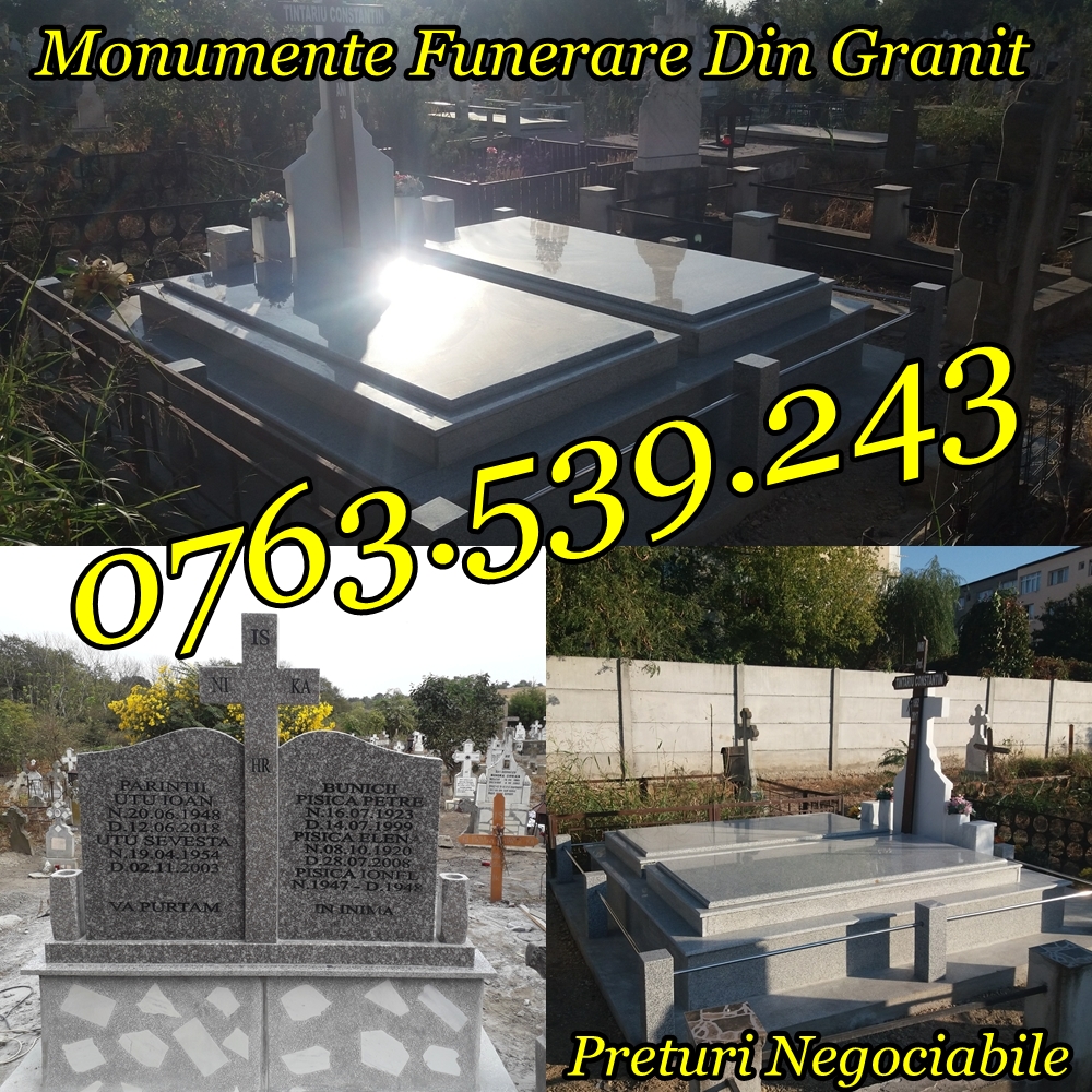 Cavouri Cruci Lucrari Funerare Placari Marmura Granit Ieftine