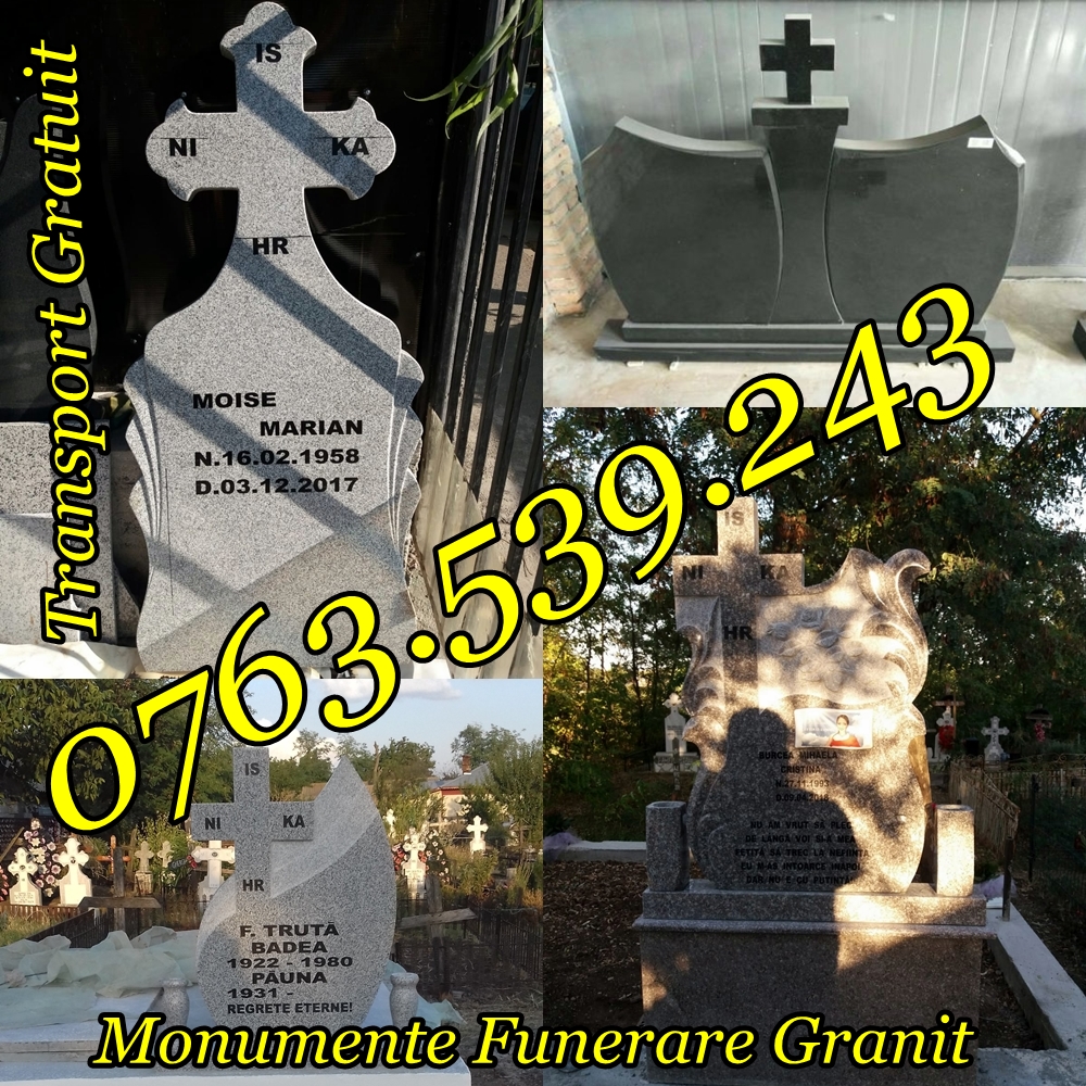 Executam Cruci De Granit Pietre Funerare Marmura Granit