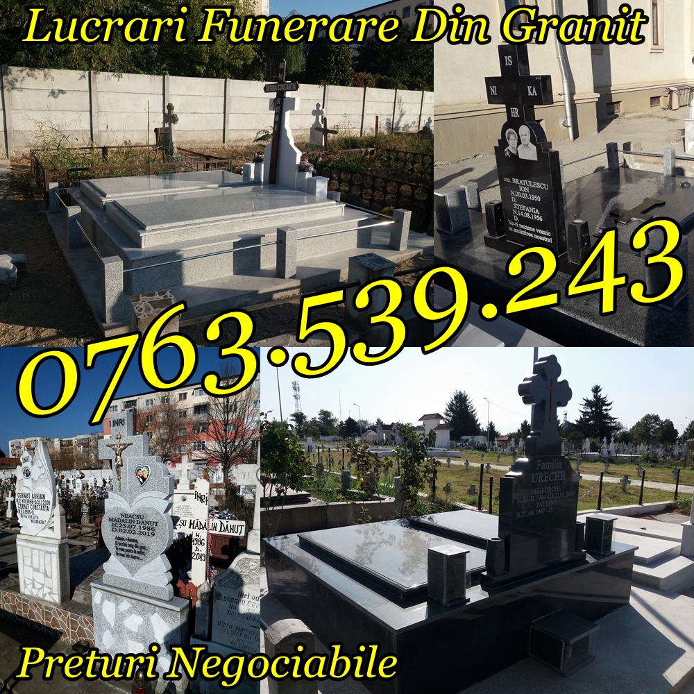 Constructii Cavouri Cripte Borduri Cimitir Placari Lucrari Funerare