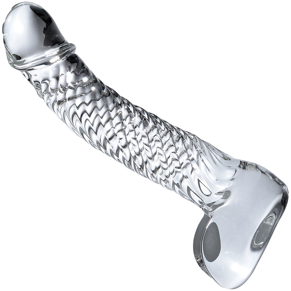 Icicles Nr. 61 - Dildo din Sticla Semi-Autentic