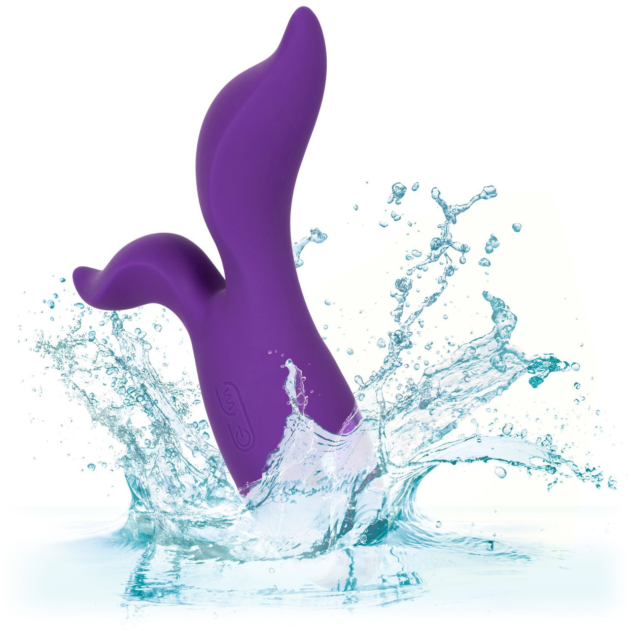 Aura Duo - Stimulator Dual Waterproof cu Vibratii Intense by CalExotics