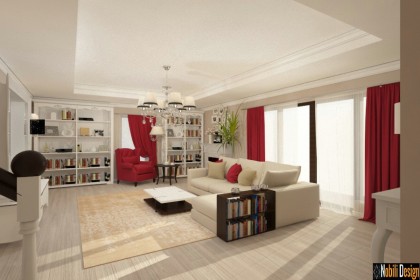 Apartament in stil minimalist al unei familii de afaceri