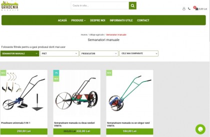Semanatori manuale pentru gospodari si fermieri