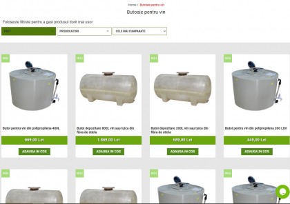 Magazinul online Gradenia va ofera butoaie de vin pentru casa si gradina